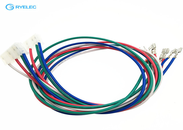 Terminal Connector Wire Harness Cable , 6 Pin Electronic Rear Wiring