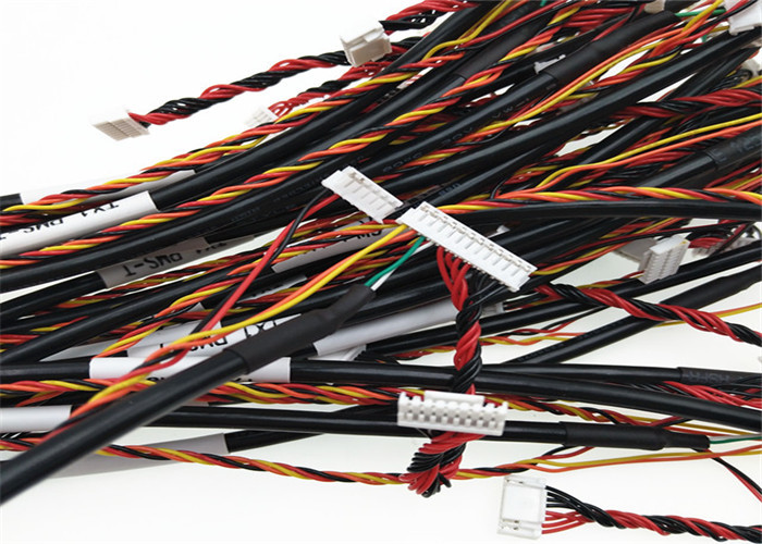 Ul20276 Shielding Electronic Wire Harness With 6 Pin 12 Pin Jst Zh 1
