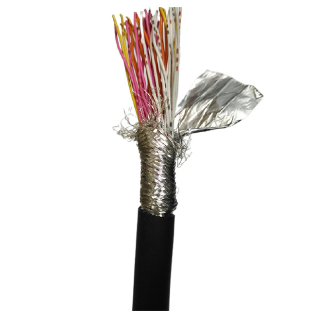 FC40P IDC Shielded Flat Ribbon Cable Assembly 40P Connector Pins