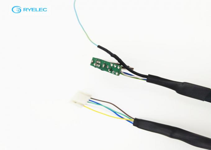 Straight Type Camera Flat Cable Assemblies , Connector Custom USB Cables