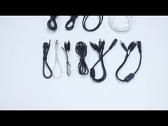 2178712-8 Micro Match 8 Pin Red Idc Cable Assembly , 2464 28AWG Electri Cable Assemblies