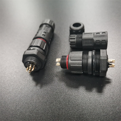 IP67 8 Pin Electrical Wiring Harness Rear Screw Panel Mount Lock M12 Waterproof supplier
