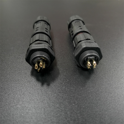 IP67 8 Pin Electrical Wiring Harness Rear Screw Panel Mount Lock M12 Waterproof supplier