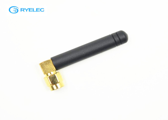 Rubber Receive Transmit 433 MHZ Antenna With Right Angle SMA Male Connector supplier