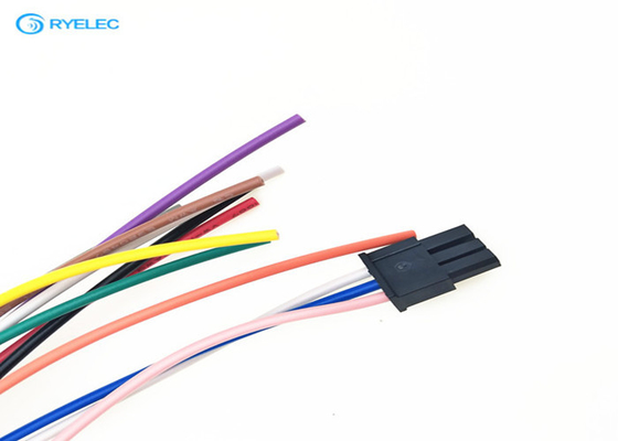 Micro Fit Plug Connector Wiring Harness Pressing / Soldering Types Processing Ways supplier