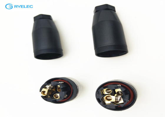 Waterproof IP67 Male RF Antenna Connector For Molding / Field Installation Assembly supplier