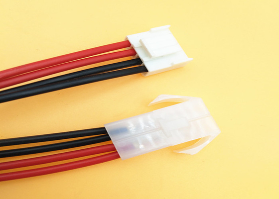 Electronic Crimping Custom Wire Harness With White Molex 3.96mm Pitch Connector supplier