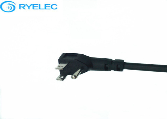 US 3 Pin Plug 220V AC Power Cable With Stripped Tinned End AC Power Cord Type supplier