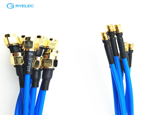 SMP To SMA Connector Semi Rigid Cable For Flexible RF Testing 50ohm AC60V supplier