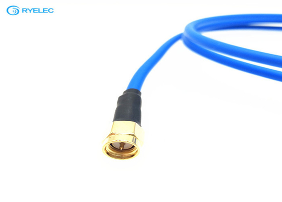 Coaxial Low Loss SMA To BNC Cable  , Semi Flexible Custom Cable Assemblies supplier