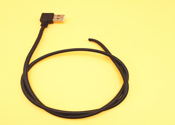 USB A Plug Type Custom Cable Assemblies , Power Charging Data Transfer Cable supplier