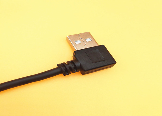 USB A Plug Type Custom Cable Assemblies , Power Charging Data Transfer Cable supplier