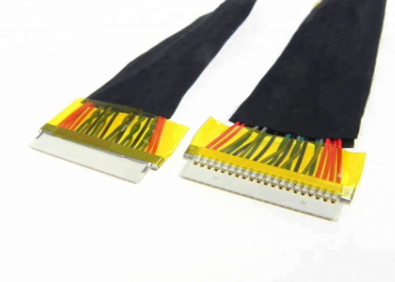Hirose 20 Pin Electronic LVDS Cable Assembly For LCD Monitor / Advertising Machine supplier