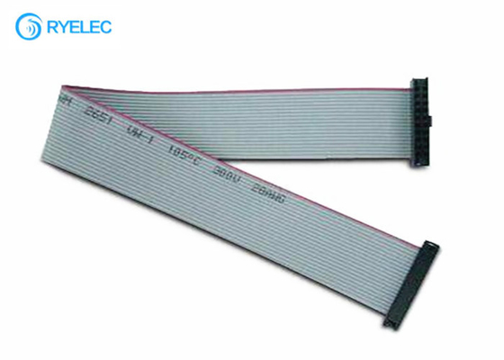 Single Row Flat Ribbon Cable Assembly For Advertising Machine 2.54mm Pitch supplier