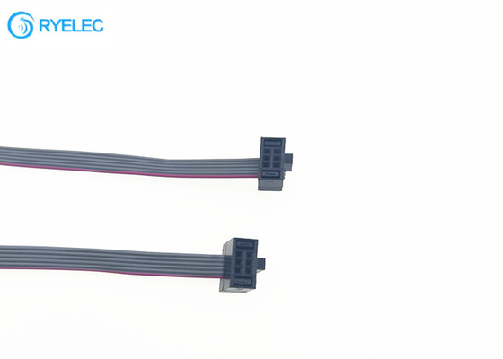 Double Row 1.27 mm Pitch Ribbon Cable , IDC 0.635mm Ribbon Connector Cable supplier