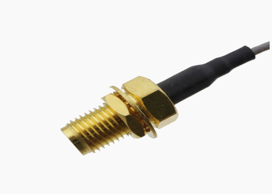 Nickel / Gold RG Series RF Cable Assemblies SMA To UFL Connector Available supplier