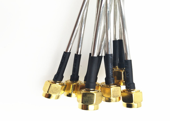 50ohm Semi Rigid RF Cable Assemblies Tin Plated Aluminum Tube Available supplier