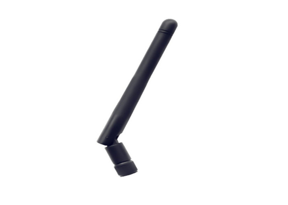 Black 2.5dbi Flexible 433 MHZ Antenna With SMA Male Connector Rubber Housing supplier