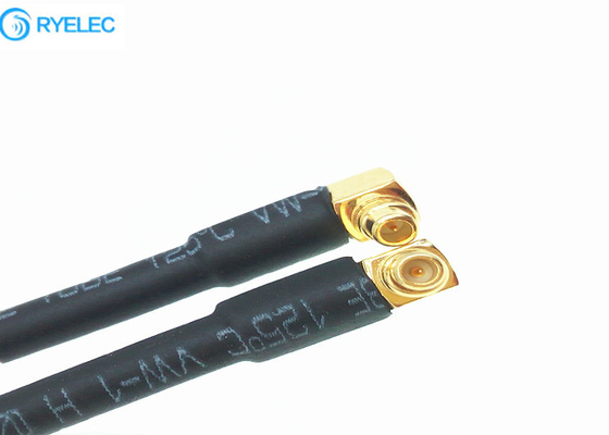 320mm RF Electrical Coaxial Aerial Cable , FME To MMCX Low Loss Cable Assembly supplier