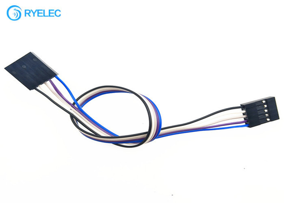 UL2651 28awg Custom Made Cables 5 Pin To 5pin Dupont 2.54mm Pitch Female Connector supplier