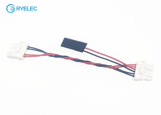 502439-0600 3 Pin Dupont 2.54 Custom Wire Harness To 6p Molex Clik Mate 6 2mm Connector supplier