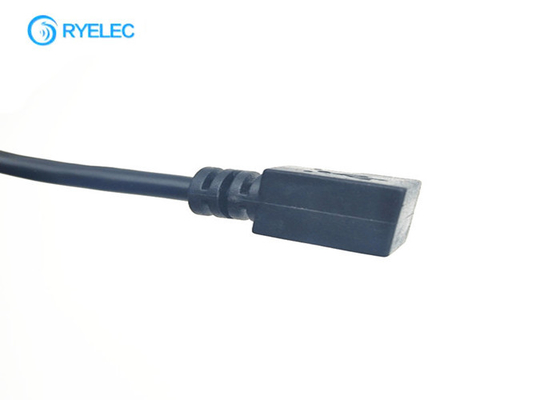 Right Angle 90 Degree Custom Cable Assemblies Micro Usb Connector To Jst Gh Terminal Cable supplier