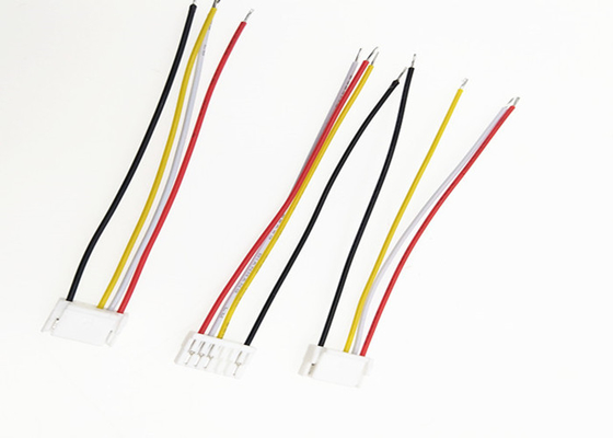 Durable 28wag Cable Harness , Custom Wire Harness 50mm Jst Gh 6 Pin 1.25mm Pitch To 3mm Tinned Wire Ends supplier