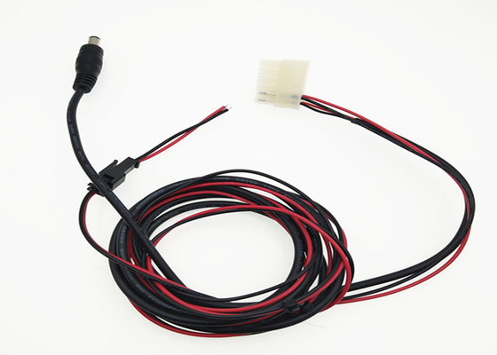 12 Pin Molex 4.2 To DC Male Custom Made Wiring Harness With Male Female Jst SM 2.5mm Pitch Connector supplier