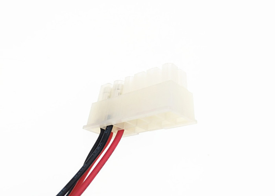 12 Pin Molex 4.2 To DC Male Custom Made Wiring Harness With Male Female Jst SM 2.5mm Pitch Connector supplier