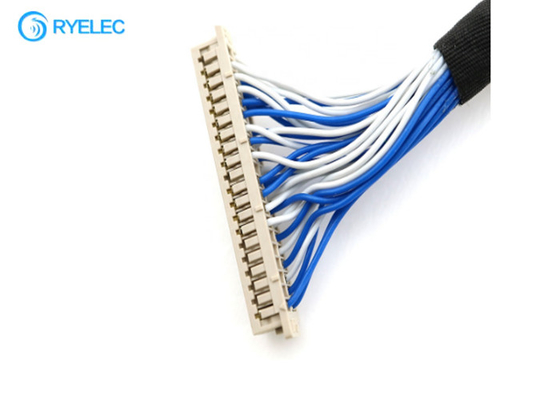 Consumer LVDS Cable Assembly 40 Pos 1.25mm DF13 Connector With 31 Pos 1mm Pitch DF9 Connector supplier