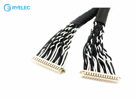 2*15 Pin Hirose LVDS Cable Assembly DF13-30DS-1.25C Connector With 1.25mm Pitch supplier