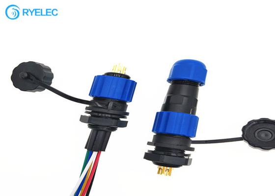 2.0mm Electrical Wiring Harness SD13-6 Pin Male Female Aerial Connector Waterproof To Jst - Ph6 supplier