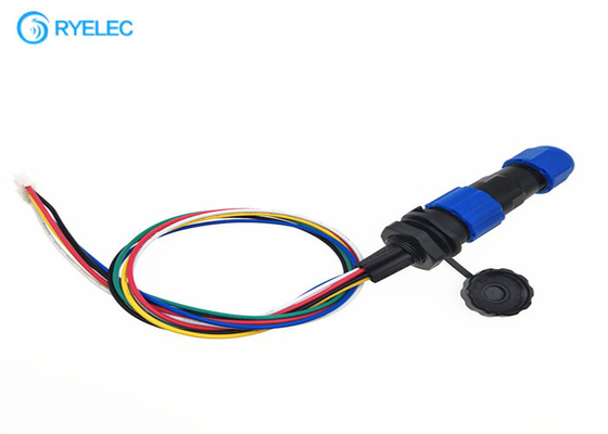 2.0mm Electrical Wiring Harness SD13-6 Pin Male Female Aerial Connector Waterproof To Jst - Ph6 supplier
