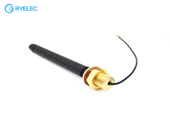 Indoor 868mhz Screw Ipex Passive RFID Antenna 1.37mm Cable Screw Type IPX18 supplier
