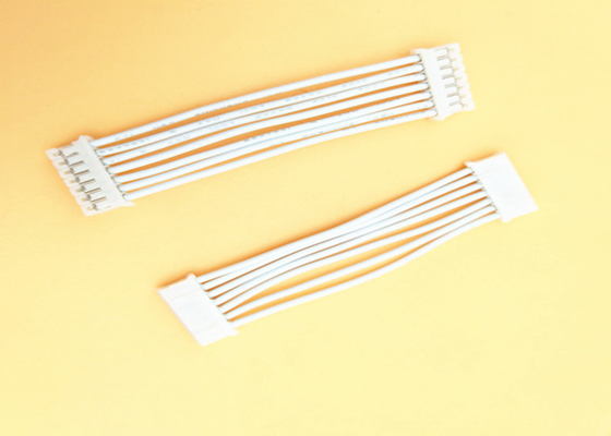 UL1007 White Custom Wire Harness Each Side PHR-7 Pa66 Ph 2.0mm Female Connector supplier