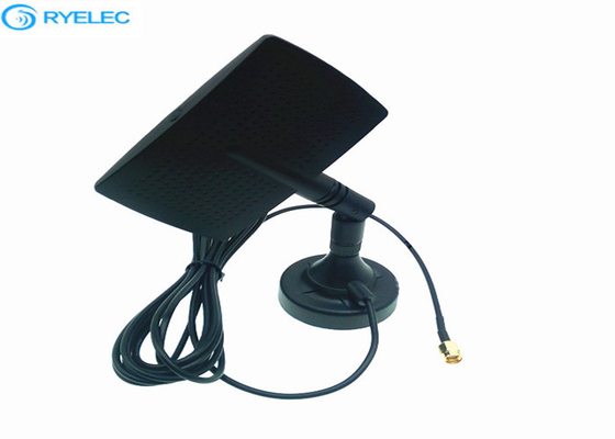 8DBi Indoor Directional Radar Antenna With Magntic Base , High Performance SMA Connector supplier