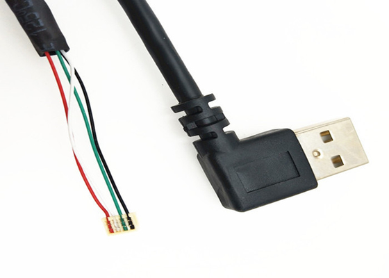 Usb A Male 90 Degree Left 30 Awg Cable To 4pin Jst Sr 4 1.0mm Pitch Connector supplier