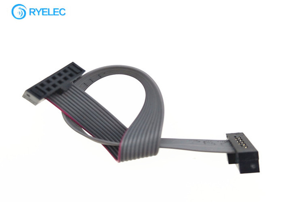 1.27mm Idc Cable 10P Double Row 2*5 Pin Unmanned Aerial Vehicle Inner Flat Flex Cable supplier
