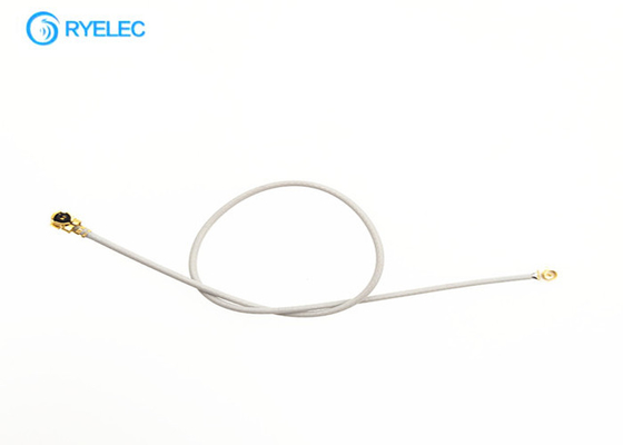 Coaxial Wifi Pigtail RF Cable Assemblies Ufl IPX Male To Ufl IPX Female Extension Cord supplier