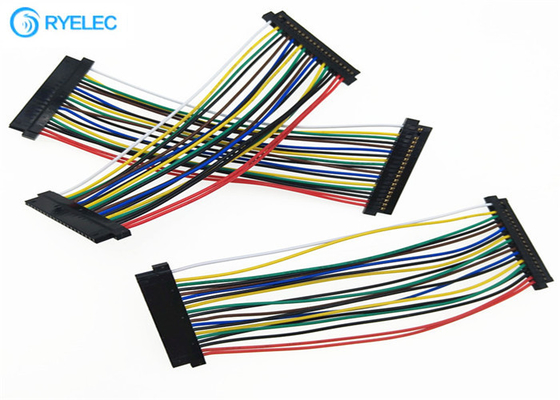 30 Awg 26 Awg Wire Harness JAE FIS 20 Pin 1.25mm Connector To Fi S20s supplier