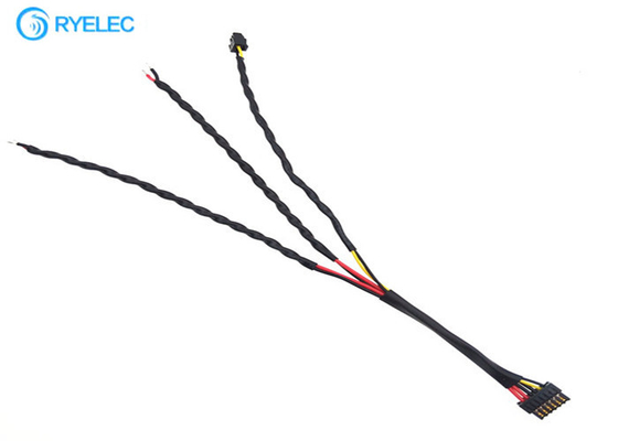 Twisted Custom Made Wiring Harness Molex 505565-0601 1.25mm Pitch To Molex 505565-0201 supplier