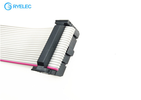 2*10 Pin Idc 20 Pin Flat Ribbon Cable With 2651 28awg 1.27mm Pitch Wire supplier