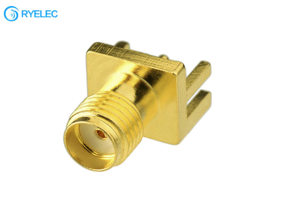 SMA Female Jack Nut Edge Mount PC Board PCB Receptacle Adapter Connector