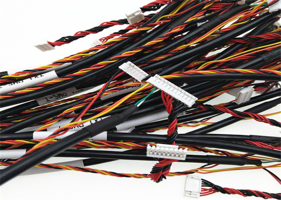 Ul20276 Shielding Electronic Wire Harness With 6 Pin 12 Pin Jst Zh 1.5mm To 8 Pin Ghr -08v - S supplier