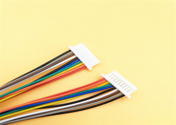 Speaker Custom Wire Harness Micro Jst 10 Pin Sh 1.0mm Pitch Receptacle Female Socket supplier