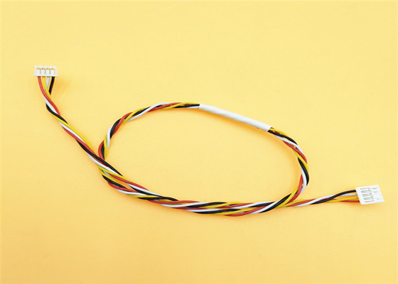 Twisted Custom Wire Harness 4 Pin Jst Ghr -04v - S 1.25mm To Molex Picoblade 51021-0400 supplier