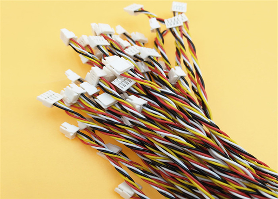 Twisted Custom Wire Harness 4 Pin Jst Ghr -04v - S 1.25mm To Molex Picoblade 51021-0400 supplier