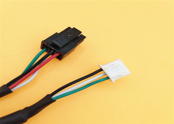 Pvc Wire Harness Micro Fit 3.0mm 2*2p Molex 43025 Black Connector To 4 Pin Jst - Xh 2464 supplier