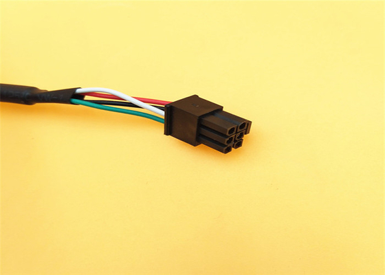 Pvc Wire Harness Micro Fit 3.0mm 2*2p Molex 43025 Black Connector To 4 Pin Jst - Xh 2464 supplier