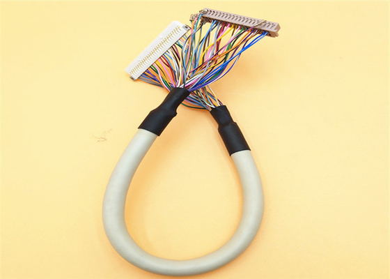 Led Lcd Converter Rainbow LVDS Cable Assembly Hirose 30 Pin Plug To 40 Pin DF13-40DP supplier